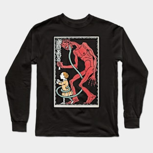 Krampus style 2 Long Sleeve T-Shirt